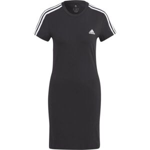 adidas 3S FIT T DR Dámské tričkové šaty, černá, velikost XS