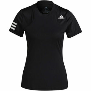 adidas CLUB TENNIS T-SHIRT Dámské tenisové tričko, černá, veľkosť XS