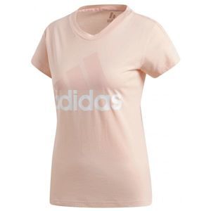 adidas ESS LI SLI TEE světle růžová L - Dámské triko