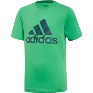 adidas BOS zelená 128 - Chlapecké triko