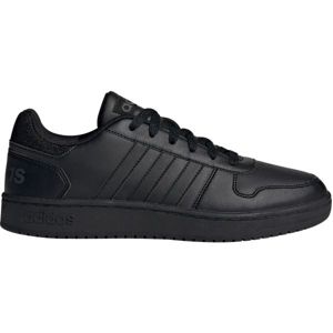 adidas HOOPS 2.0 černá 7.5 - Pánská volnočasová obuv