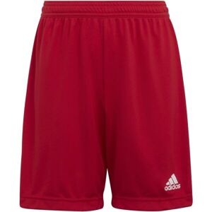 adidas ENTRADA 22 SHORTS Juniorské fotbalové šortky, červená, veľkosť 152