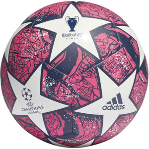 adidas FINALE ISTANBUL CLUB Fotbalový míč, růžová, velikost 3