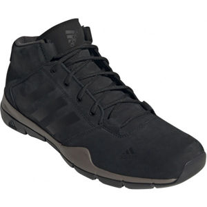 adidas ANZIT DLX MID Pánská vycházková obuv, černá, velikost 47 1/3
