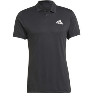 adidas HEAT RDY TENNIS POLO SHIRT Pánské tenisové tričko, černá, veľkosť L