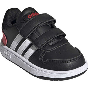 adidas HOOPS 2.0 CMF I Dětská volnočasová obuv, černá, velikost 25