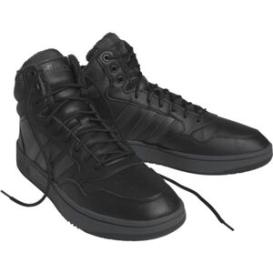 adidas HOOPS 3.0 MID WTR Dámské zimní boty, černá, velikost 37 1/3