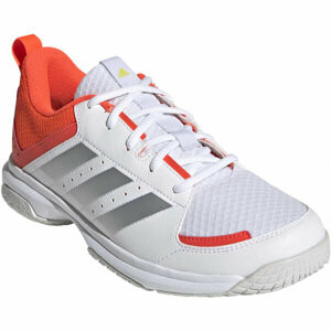 adidas LIGRA 7 W Dámská sálová obuv, Bílá,Červená, velikost 7