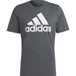 adidas BL SJ T Pánské tričko, tmavě šedá, veľkosť XL