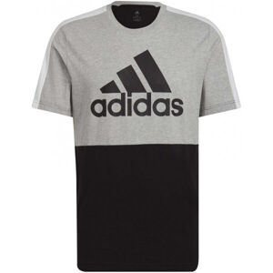adidas CB TEE Pánské tričko, Černá,Šedá,Bílá, velikost L