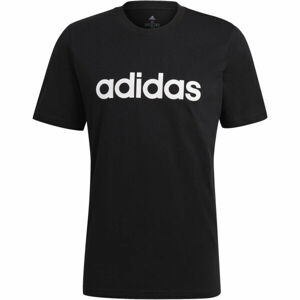 adidas LIN SJ T Pánské tričko, černá, velikost M