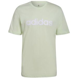 adidas LIN SJ T Pánské tričko, světle zelená, velikost L