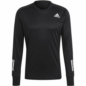 adidas OTR LS TEE Pánské sportovní tričko, Černá,Bílá, velikost S