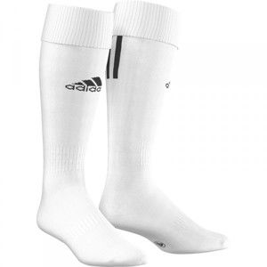 adidas SANTOS 3-STRIPE bílá 40-42 - Fotbalové štulpny