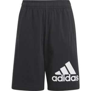 adidas U BL SHORT Juniorské šortky, černá, velikost 176