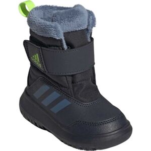 adidas WINTERPLAY I Dětské zimní boty, tmavě modrá, veľkosť 23