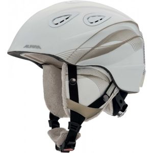 Alpina Sports GRAP bílá 54-57 - Lyžařská helma