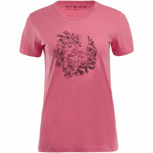 ALPINE PRO FALLONA Dámské triko, růžová, velikost