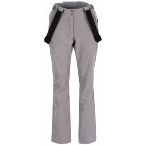 ALPINE PRO HIRUKA šedá XL - Dámské softshellové  kalhoty