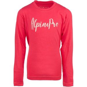 ALPINE PRO CAMRO růžová 116-122 - Dětské triko