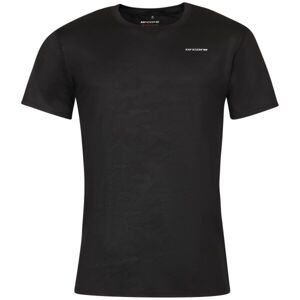 Arcore POWEN Pánské běžecké triko, černá, velikost M