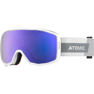 Atomic COUNT JR SPHERICAL Juniorské lyžařské brýle, bílá, veľkosť UNI