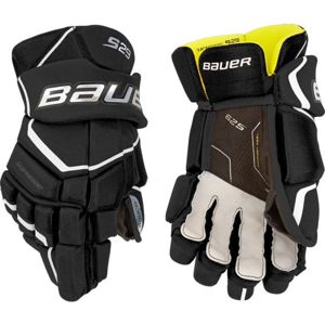 Bauer SUPREME S29 GLOVE SR Hokejové rukavice, černá, veľkosť 14