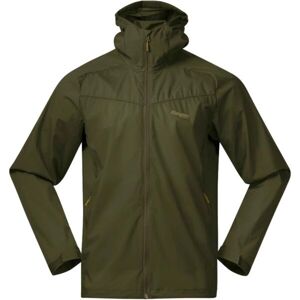 Bergans MICROLIGHT Pánská větruodolná bunda, khaki, velikost L