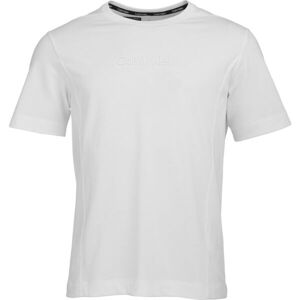 Calvin Klein ESSENTIALS PW S/S Pánské tričko, černá, velikost XL