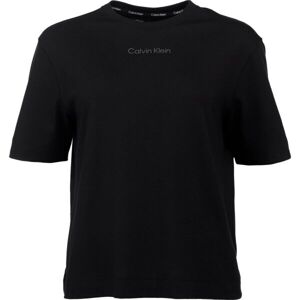 Calvin Klein ESSENTIALS PW SS Dámské tričko, černá, velikost L