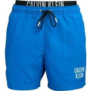 Calvin Klein INTENSE POWER-MEDIUM DOUBLE WB Pánské koupací šortky, modrá, velikost S