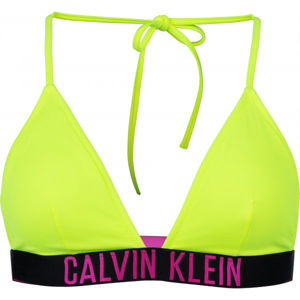 Calvin Klein FIXED TRIANGLE-RP-N  S - Dámský vrchní díl plavek