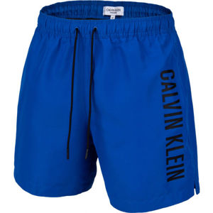 Calvin Klein MEDIUM DRAWSTRING Pánské šortky do vody, modrá, velikost M