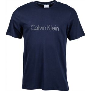 Calvin Klein CKR STEEL S/S CREW NECK Pánské tričko, tmavě modrá, velikost XL