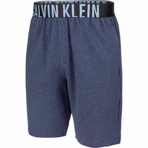 Calvin Klein SHORT Pánské kraťasy na spaní, modrá, velikost XL