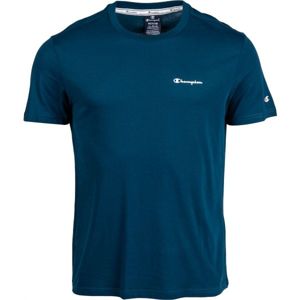 Champion CREWNECK T-SHIRT modrá M - Pánské tričko