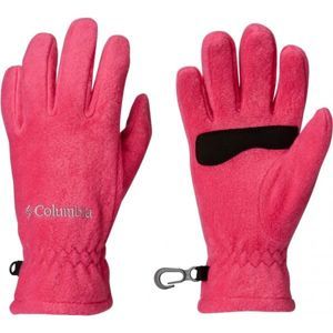 Columbia YOUTH THERMARATOR GLOVE růžová XS - Dětské rukavice