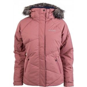 Columbia LAY D DOWN JACKET světle růžová XL - Dámská zimní bunda
