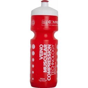 Compressport BOTTLE Cyklistická lahev, Červená,Bílá, velikost os