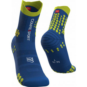 Compressport RACE V3.0 TRAIL Běžecké ponožky, modrá, velikost T3