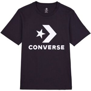 Converse STANDARD FIT CENTER FRONT LARGE LOGO STAR CHEV Pánské tričko, černá, velikost XS