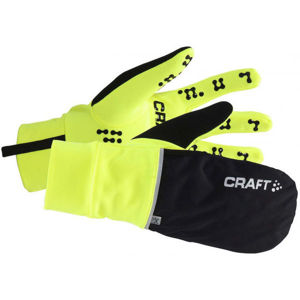 Craft HYBRID WEATHER  M - Kombinované rukavice 2 v 1
