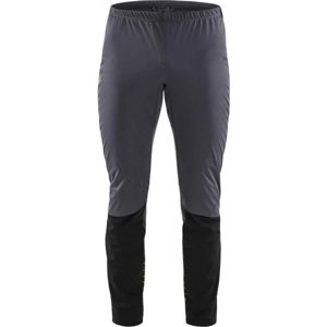 Craft STORM BALANCE Pánské funkční kalhoty na běžecké lyžování, šedá, velikost L