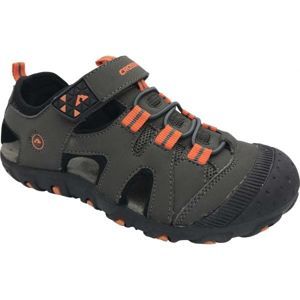 Crossroad MUGEN Dětské sandály, tmavě šedá, velikost 31