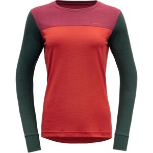 Devold PATCHELL Dámské dvouvrstvé Merino tričko, oranžová, veľkosť L