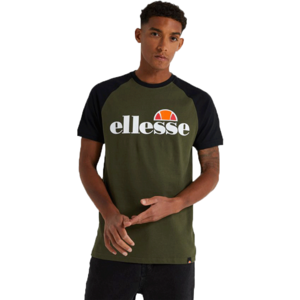 ELLESSE CORP TEE Pánské tričko, khaki, veľkosť M