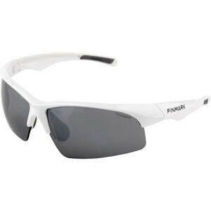 Finmark FNKX2323 Sportovní sluneční brýle, bílá, velikost UNI