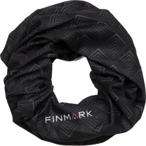 Finmark FS-202 Multifunkční šátek, Černá,Šedá, velikost UNI