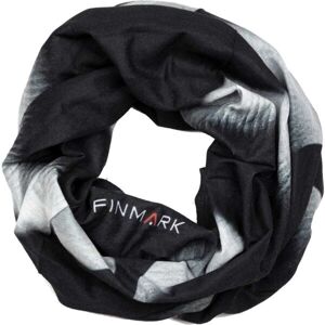 Finmark FS-223 Multifunkční šátek, Černá,Bílá, velikost UNI