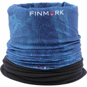 Finmark FSW-118 Multifunkční šátek, Modrá,Bílá, velikost